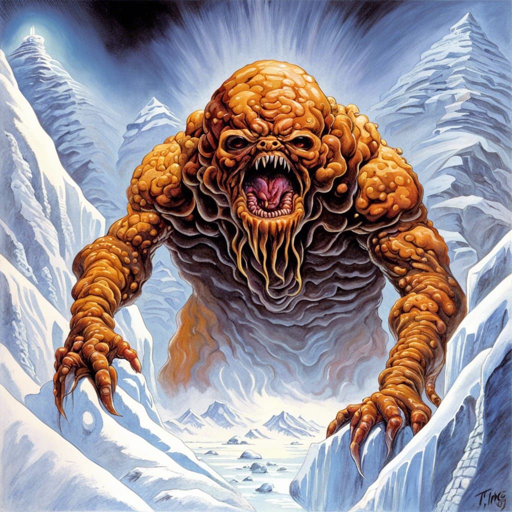 Sci-Fi Horror Transformation on Alien Planet