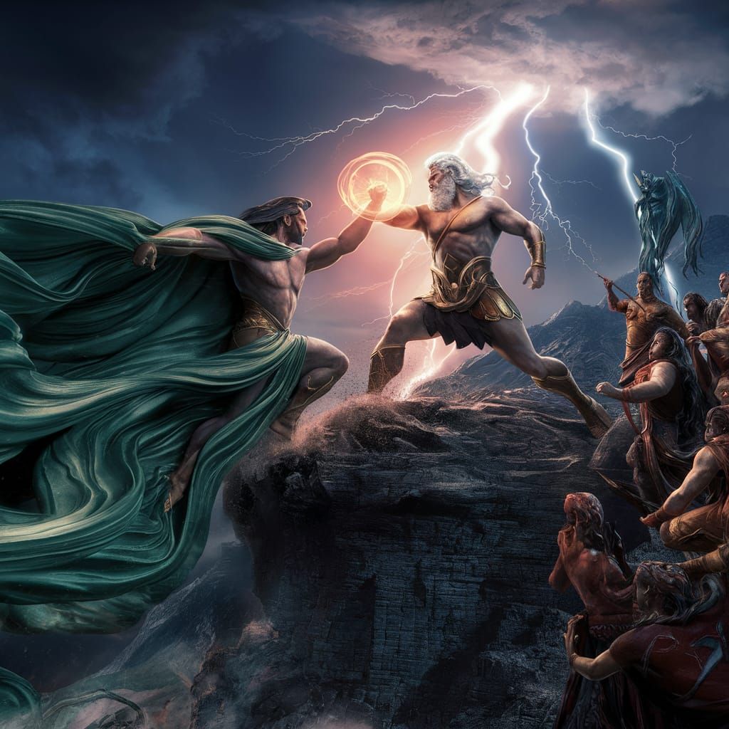 Hades Challenges Zeus in Epic Underworld Battle