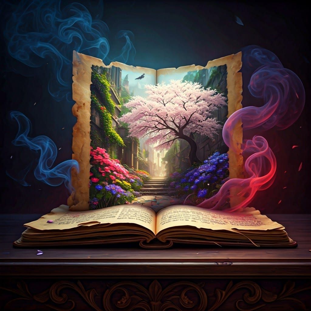 Masterful 8K Hyper-Realistic Mixed-Media Art of a Fantastica...