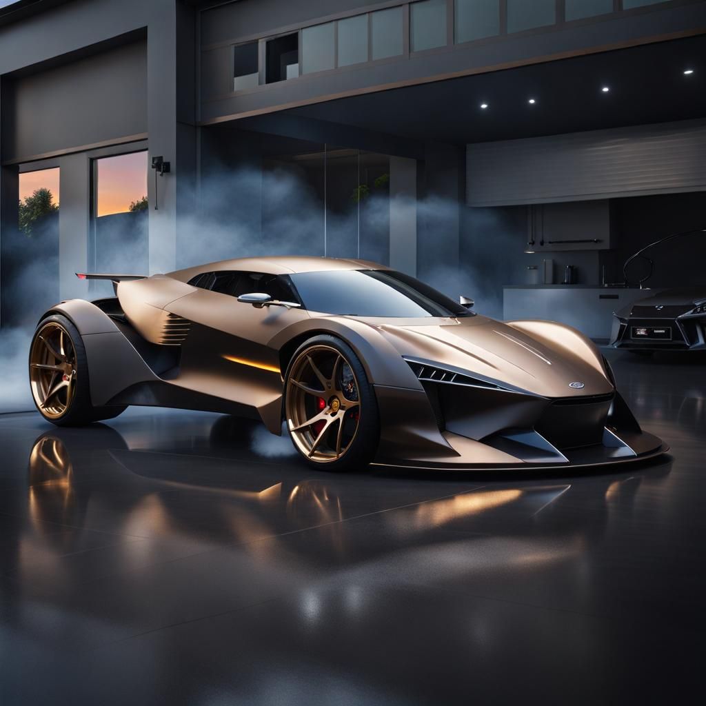 Elegant Modern Tuning Workshop at Sunset