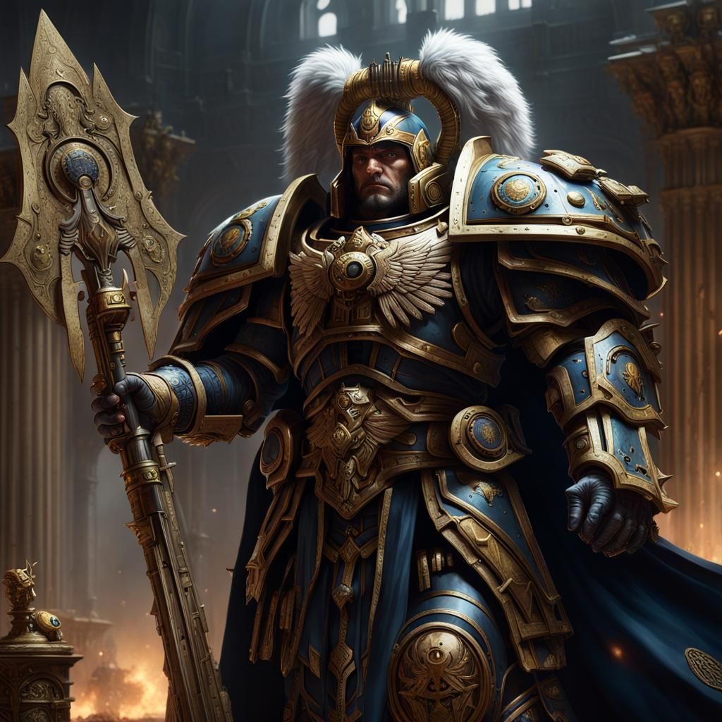Horus Lupercal Warmaster: a Warhammer 40K Portrait