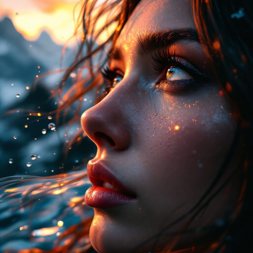 Epic Cityscape at Golden Hour