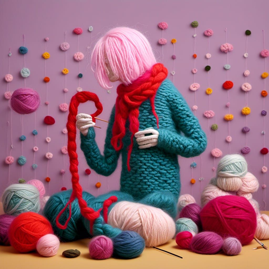 Yarn Monster Knitting: Pop Surrealism