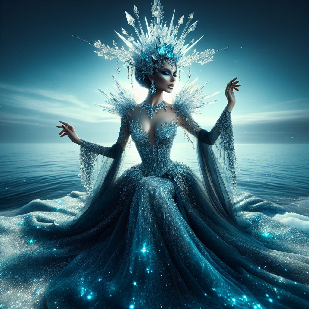 Ice ocean sorceress