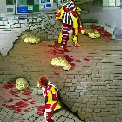 Ronald McDonald Nightmare: A Grotesque Transformation
