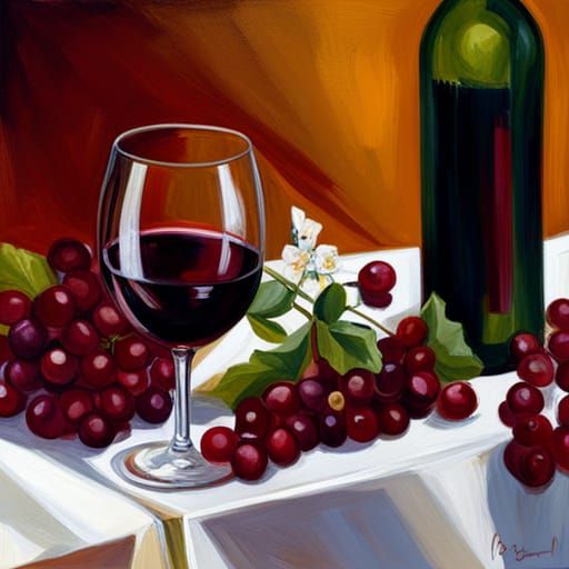 Red Wine Spilling: Hyperrealistic Macro Photography