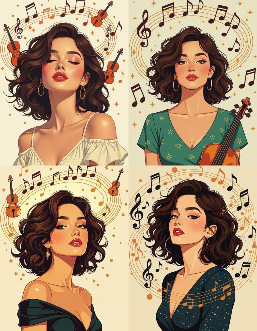 Surreal Musical Mindscape of Flowing Thoughts