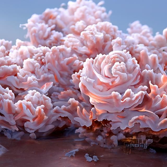 Infrared Cloudscape: Candy Floss Garden Roses