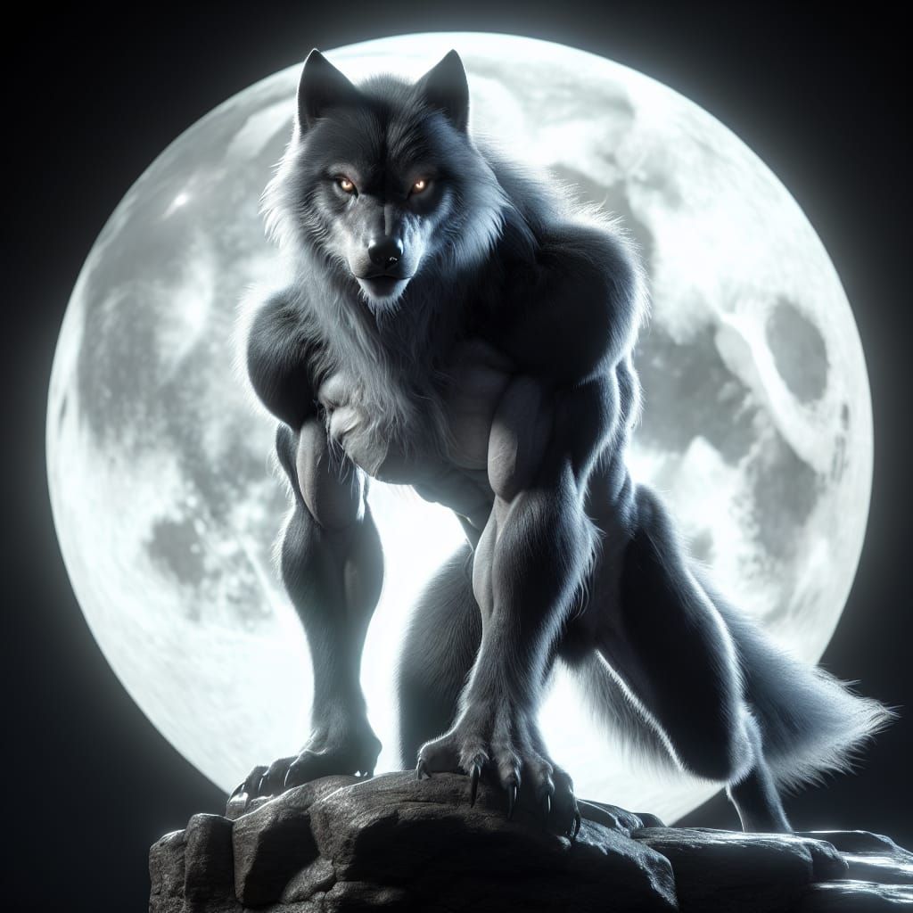 Targhaenic - Ahroun of the Silver Fang tribe