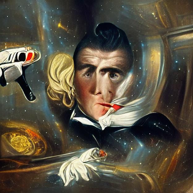 18th Century James Bond in Space
