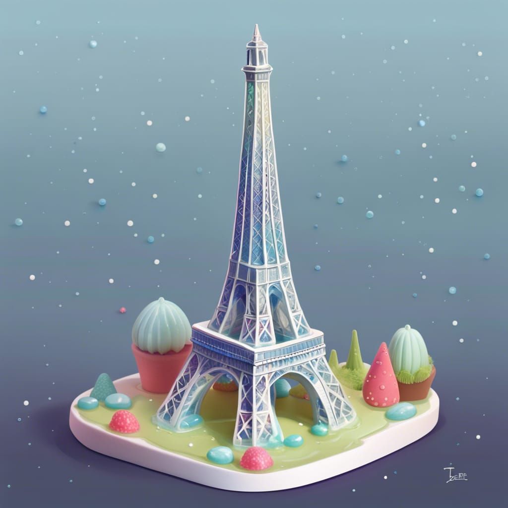 Jelly Eiffel Tower: A Sweet Parisian Landmark