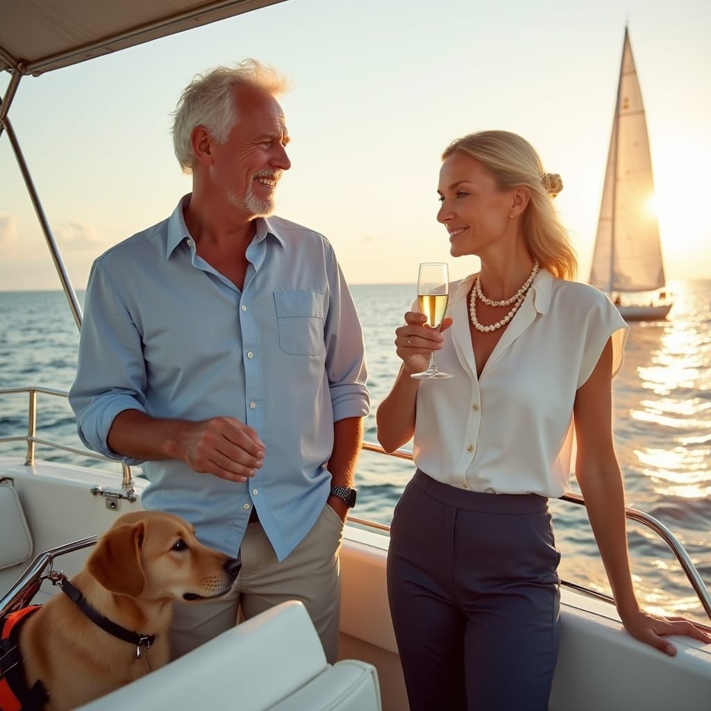 Couple Sails Chesapeake Bay in Luxury