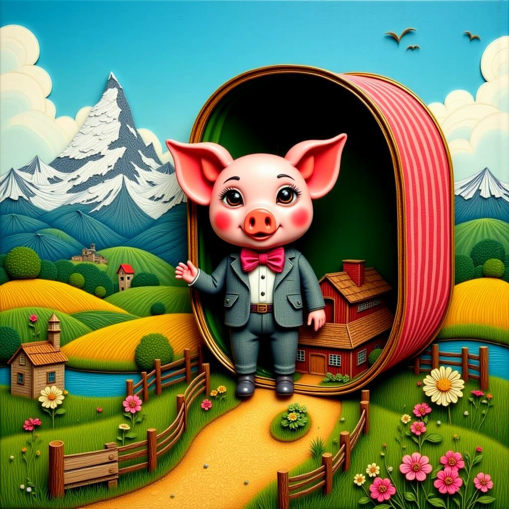 "The Dapper Denizen's Doorway"