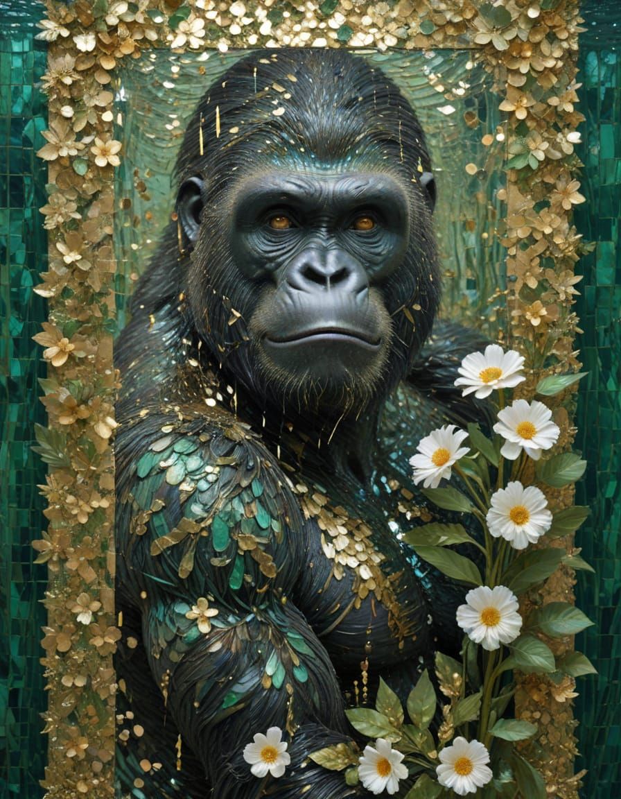 IMPRESSION OF A GORILLA 🦍