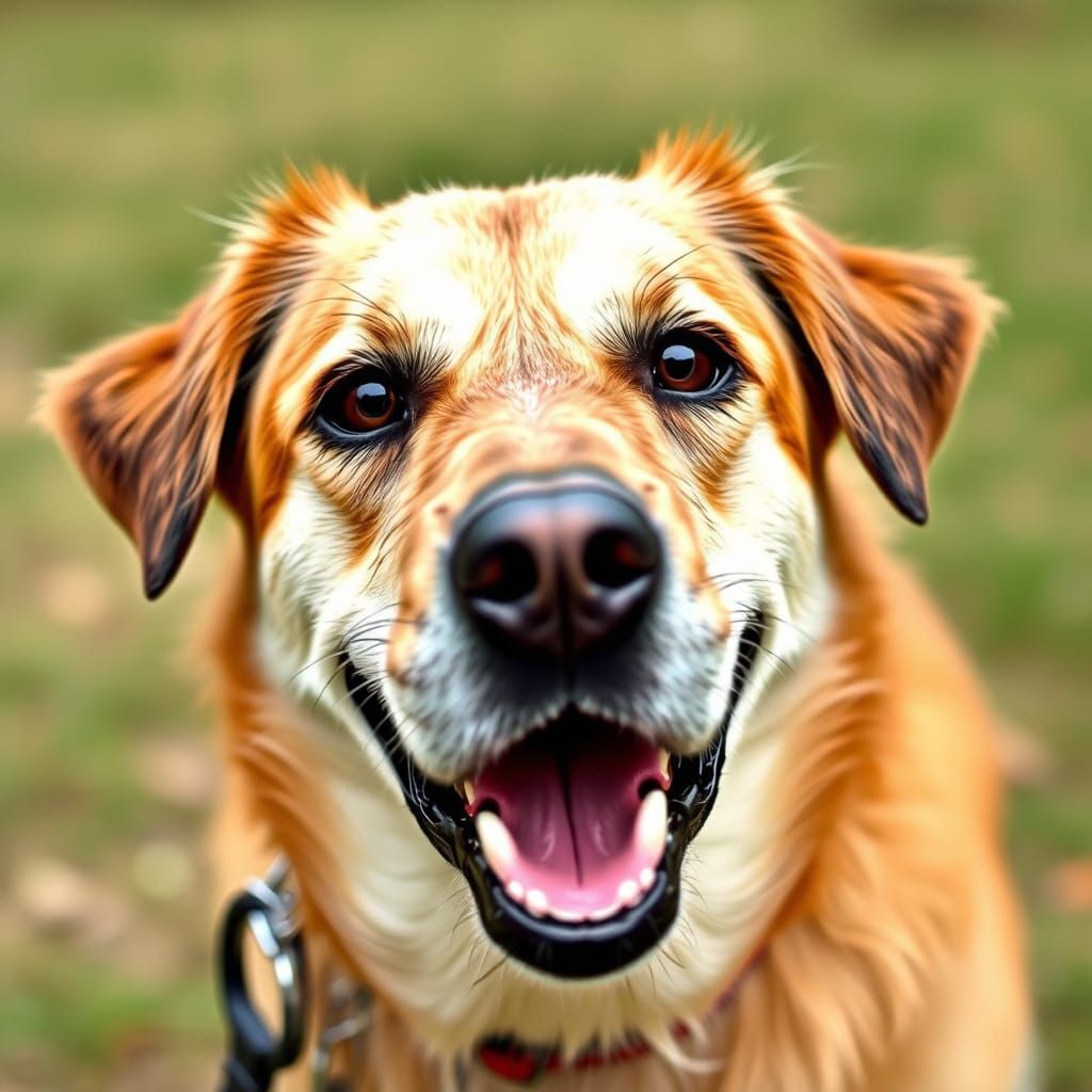 AI Generated Image of a Family Dog