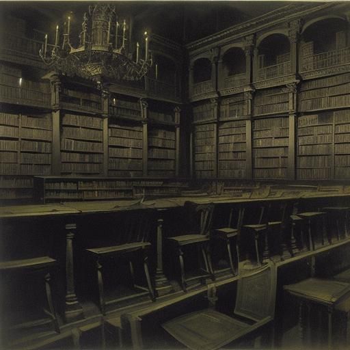 Vampire's Library in Expressive Style