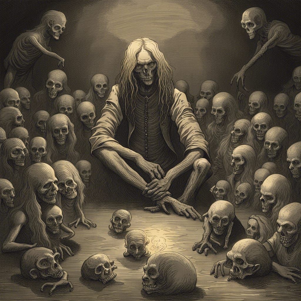 Horror Art Inspired by Alice in Chains