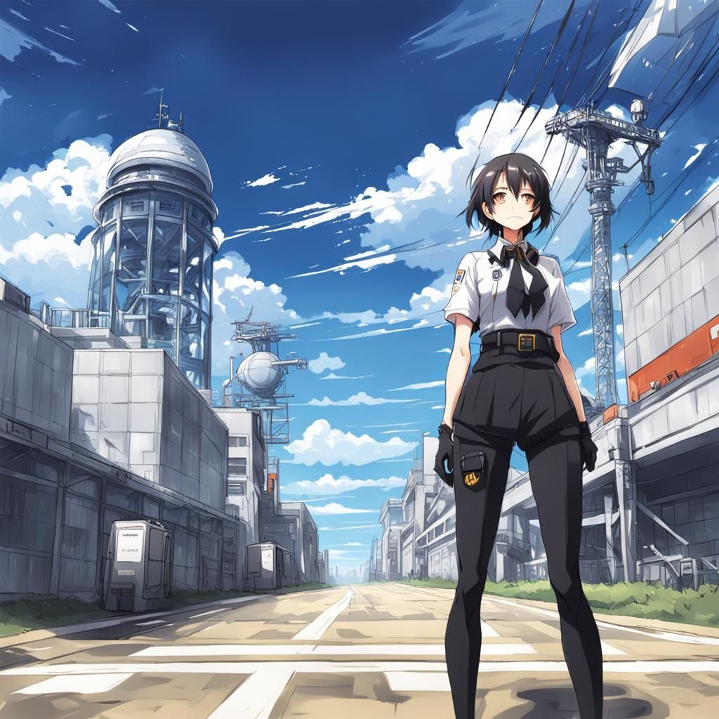 Iowa Personified: An Anime-Style Human Character