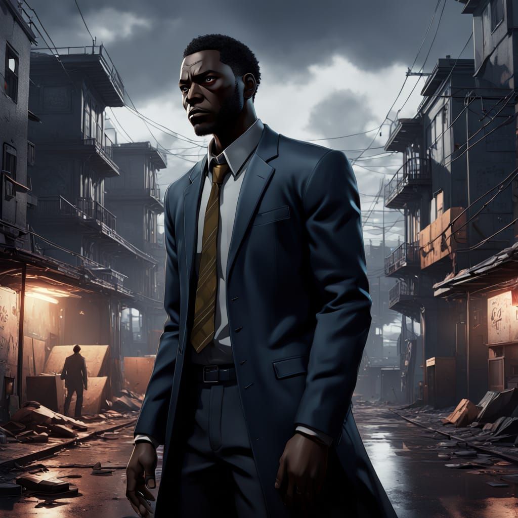 Noir Concept Art: Shadows of the City