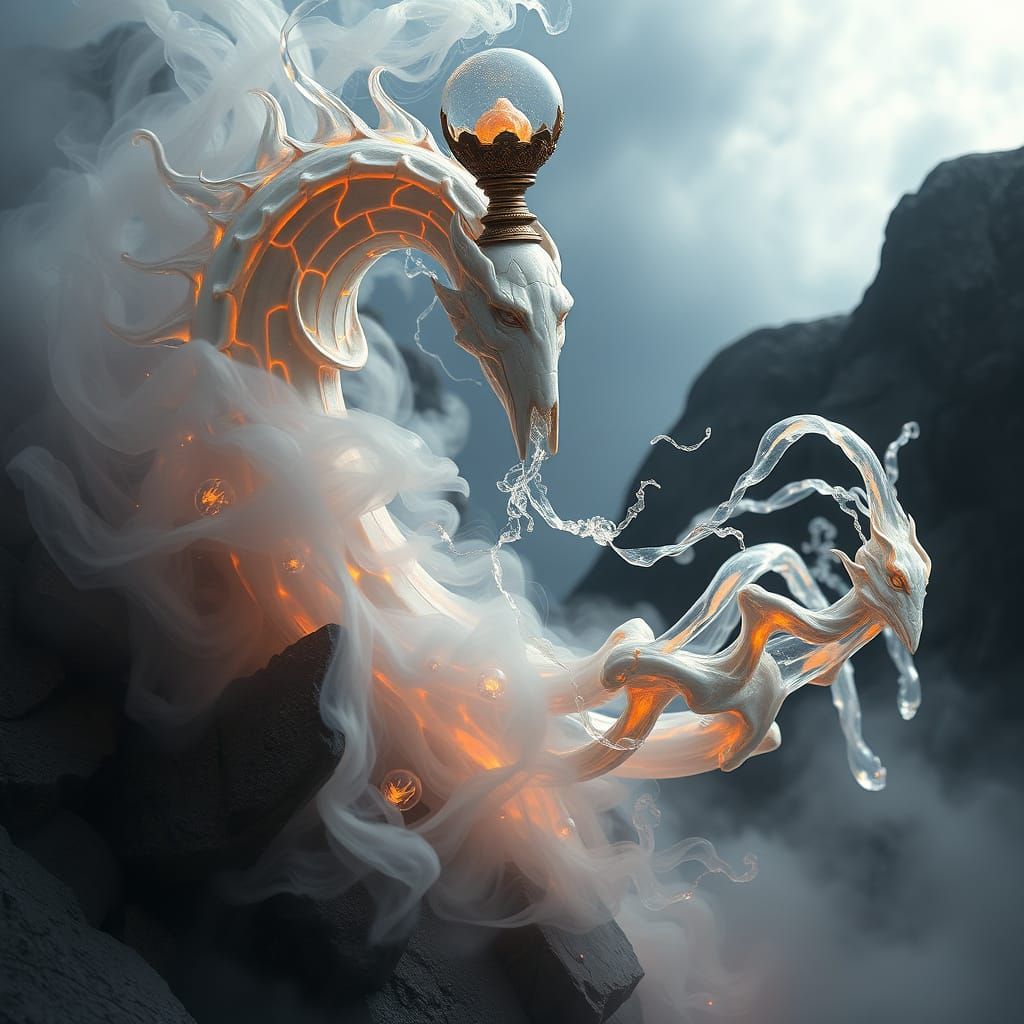 Photorealistic Soul Syphon Visualization