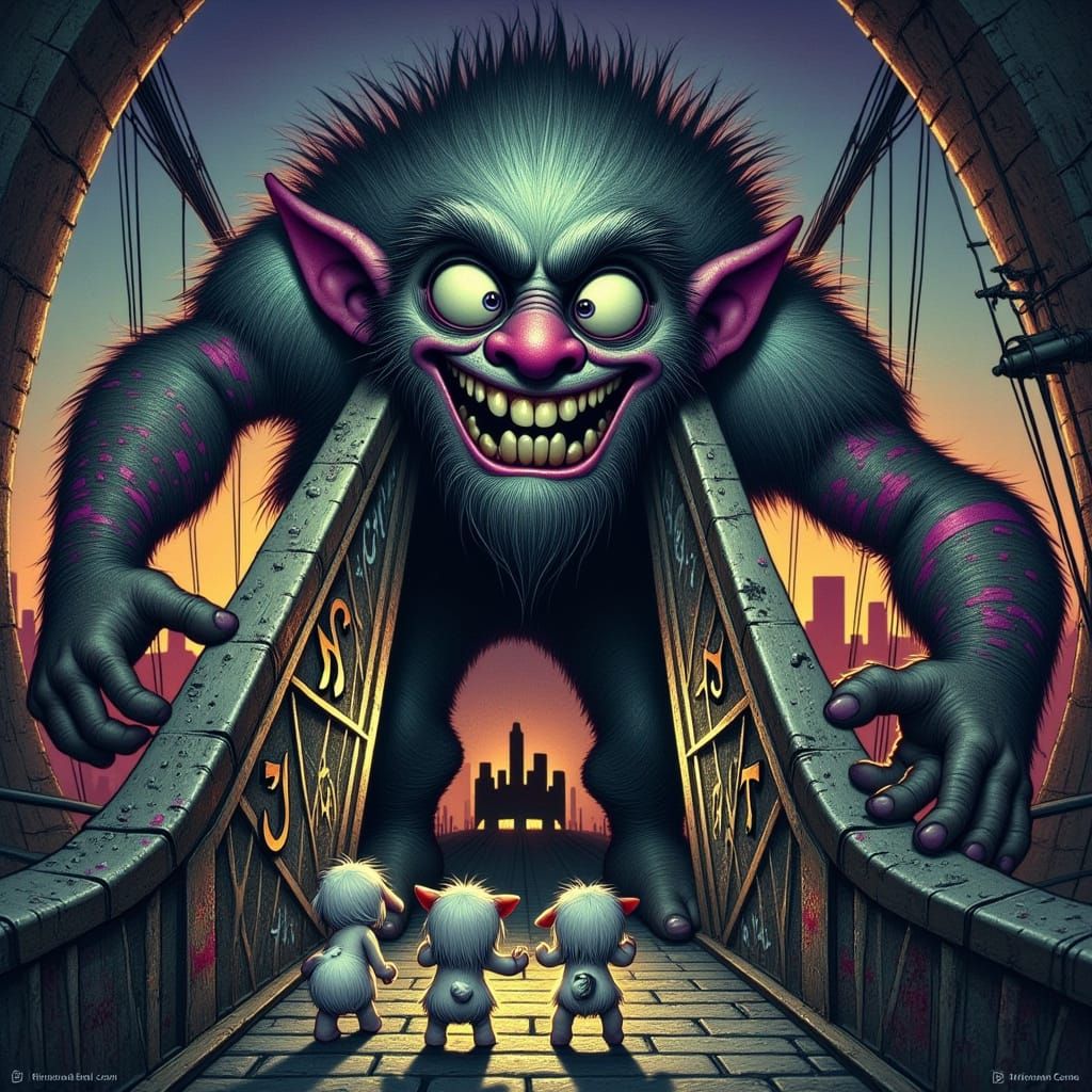 I am a troll and I live in a hole.