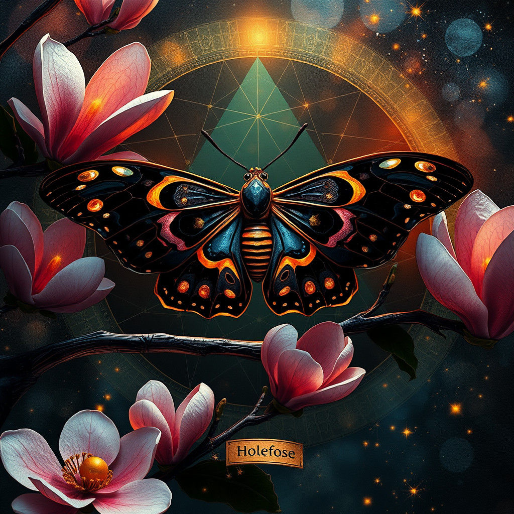 Psychedelic Surrealism: Geometric Patterns and Organic Shape...