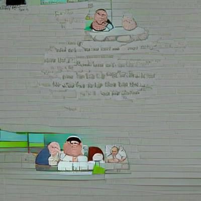 AI Generated Image of a Family