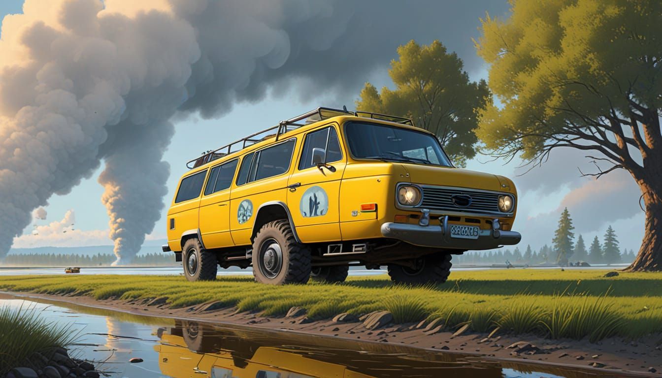 Surrealist Dreamscape Inspired by Visionary Artist Simon Sta...