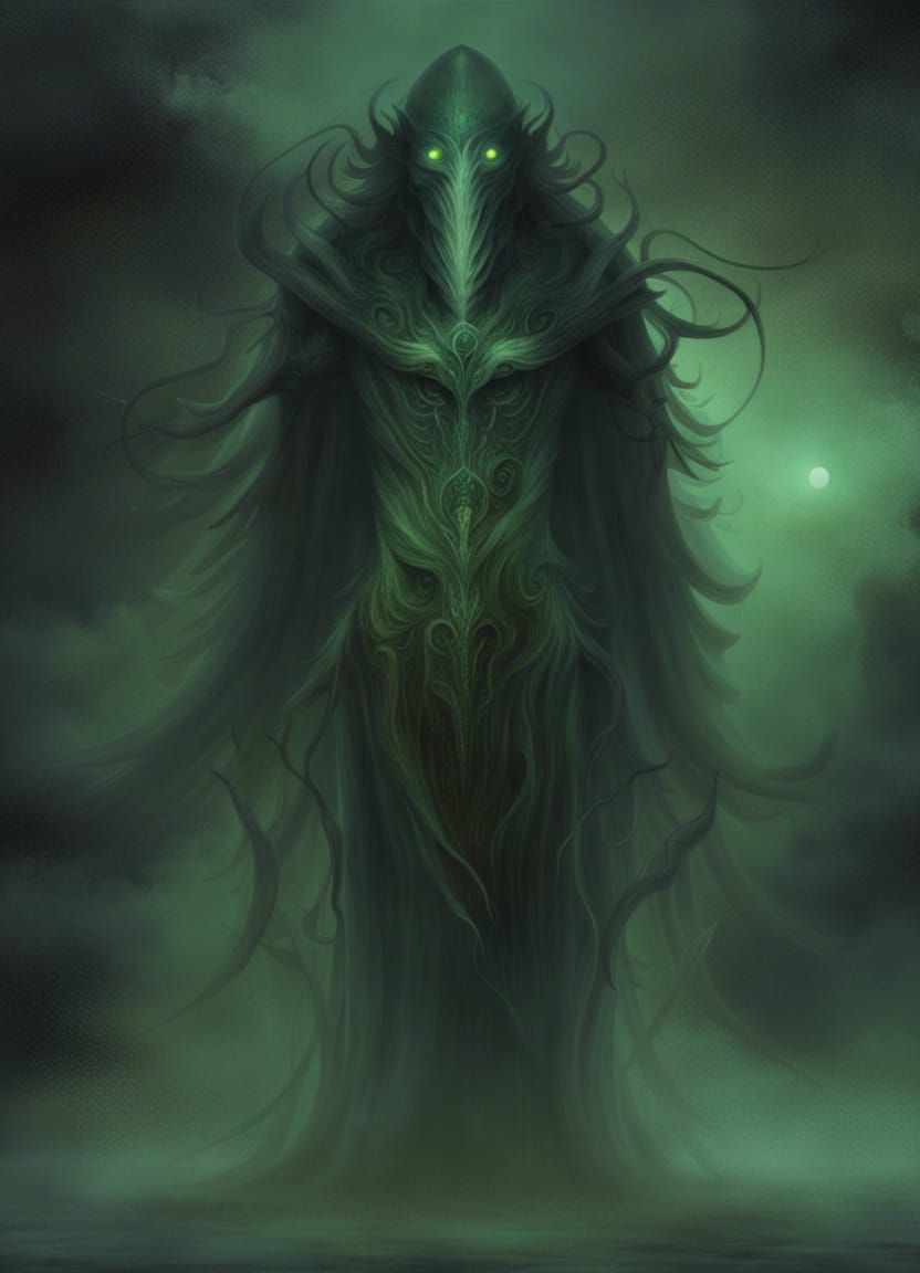 Eerie Nameless Mist from Lovecraft's "The Festival"