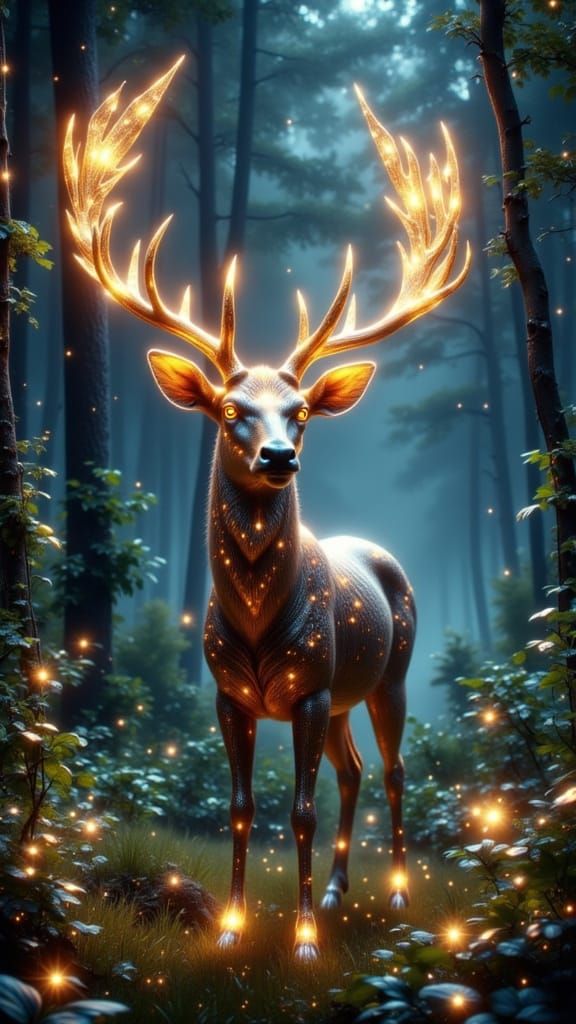 <lora:Holograph Starlight:1.0> <lora:Exquisite Flux:1.0> A m...