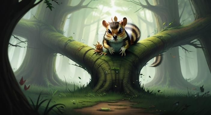 Beware A Chipmunk Druid