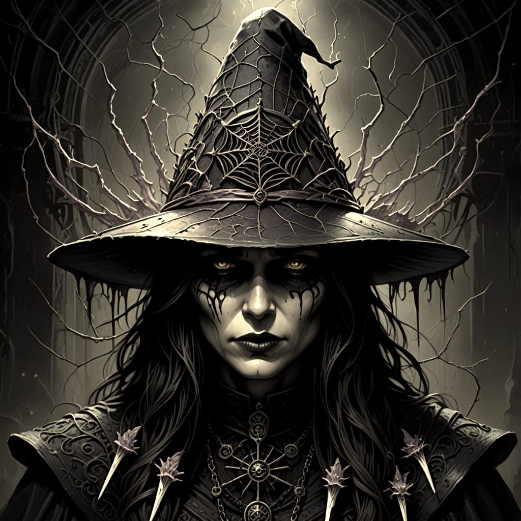 Sinister Hats Crafted from Toothbrushes