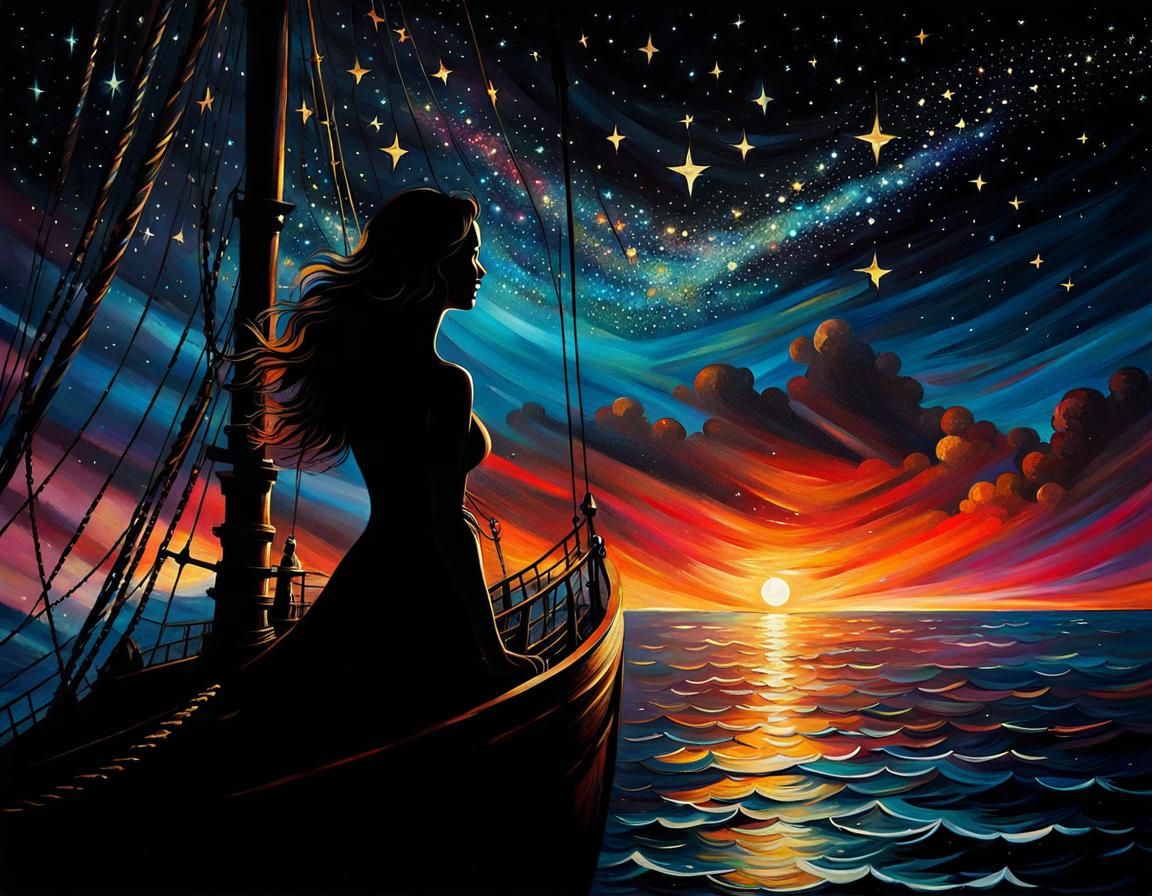 🎶 "Now you've been tucked in / for eternal earthrise and wonder / A sailor through aeons...Yours is the whole starmap o...