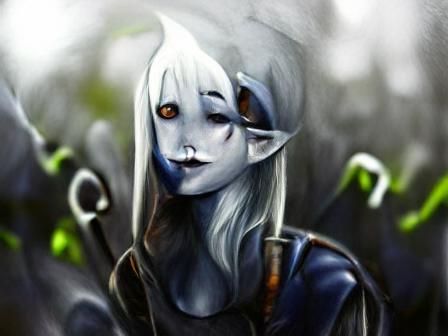 Drow Image Generated by AI