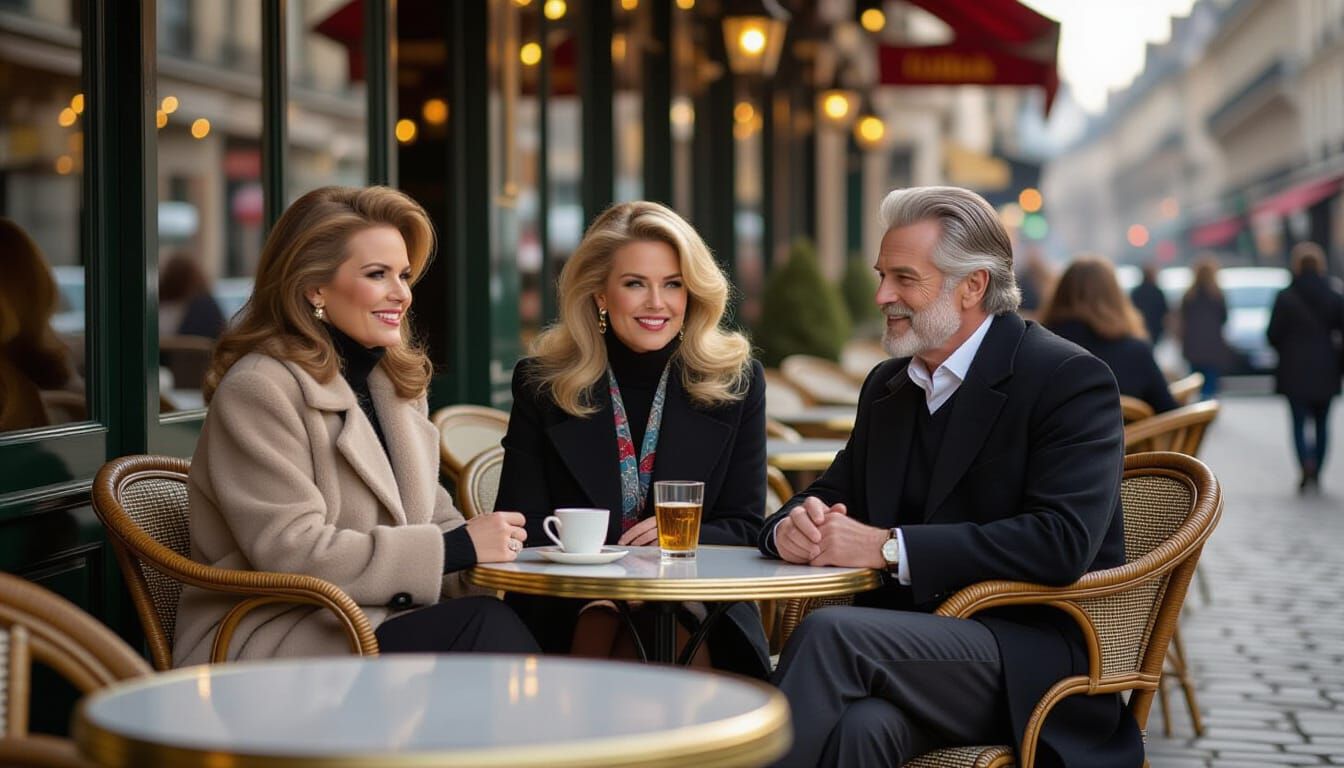 Belinda Carlisle, Catherine Zeta Jones, Jeremy Irons in Pari...