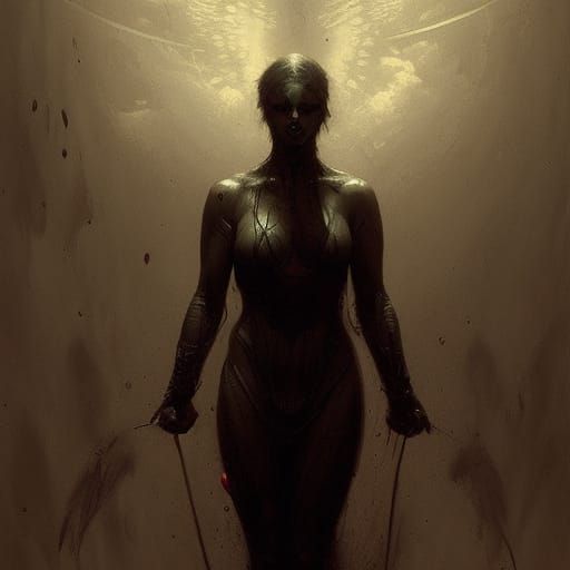 Gothic Horror Supervillain Artwork