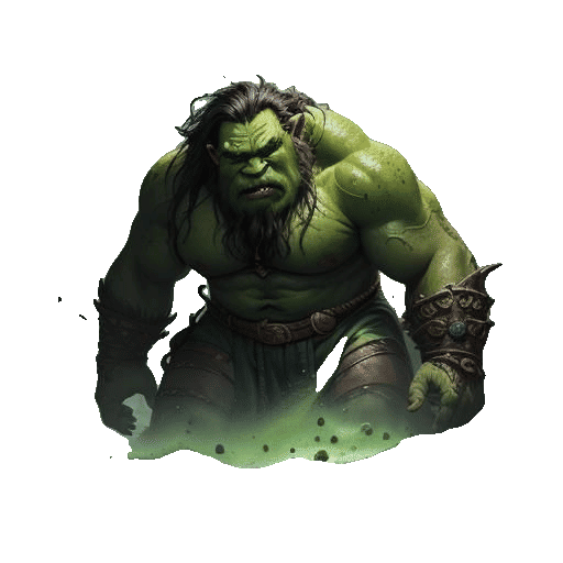 Hyperdetailed Troll Concept Art in Dark Fantasy Style