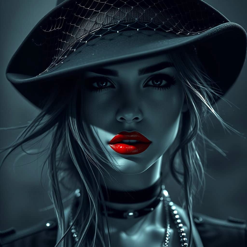 From the series "Women in Hats"