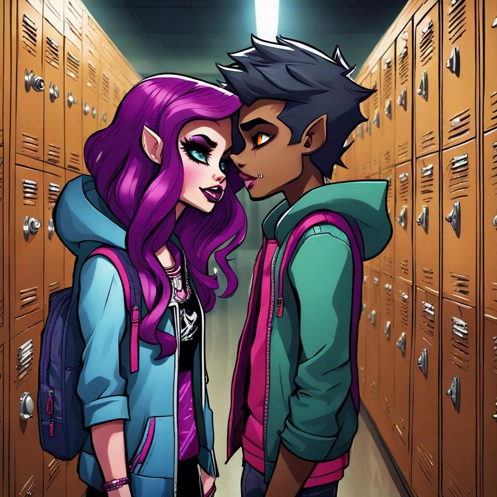 Monster High: Vampire vs Werewolf Staredown