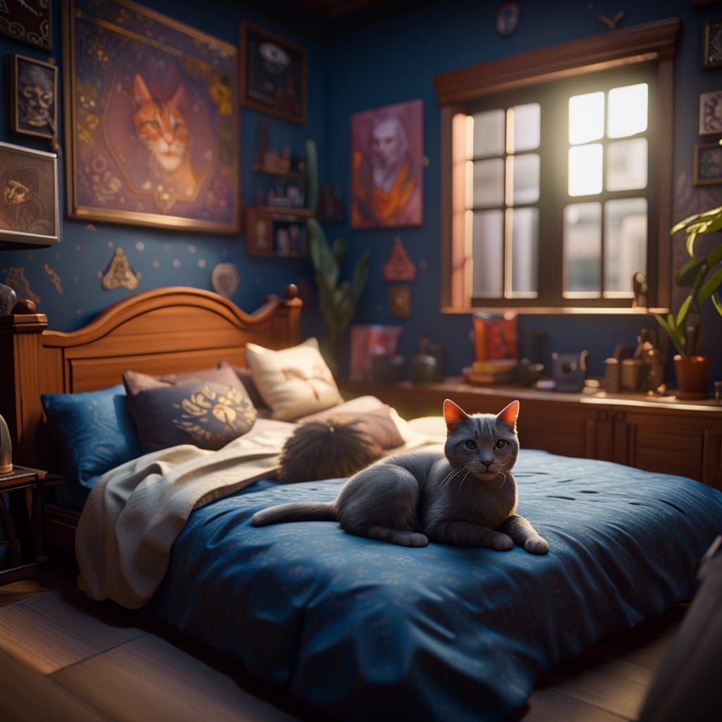 Cat Bedroom
