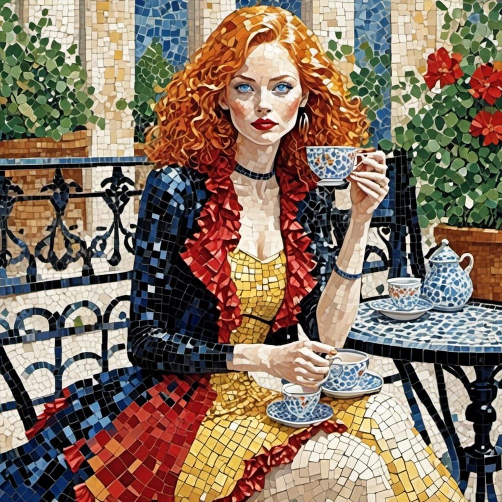 <lora:MosaicStyle:1.0>