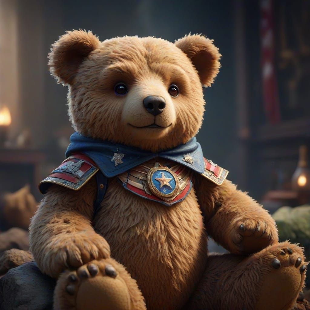 Teddy Bear Day Fantasy Art