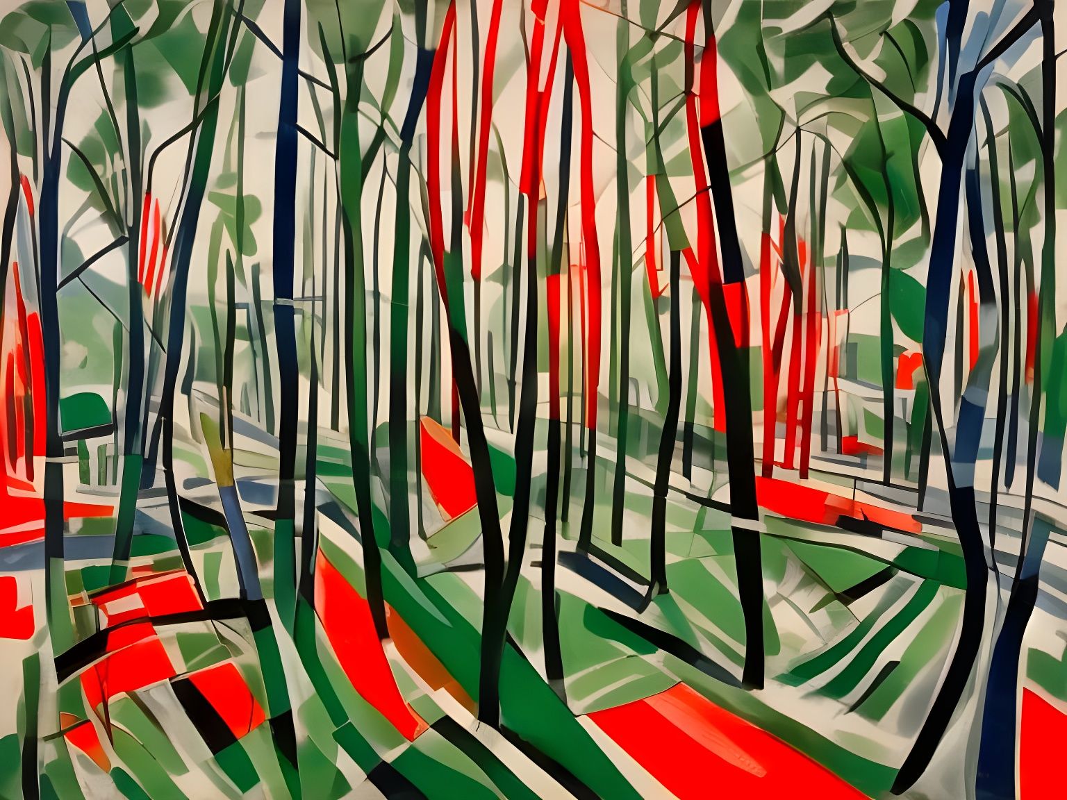 Yes, the forest is beautiful this time of year...