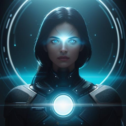 Epic Futuristic Lab Scene in Cinematic Realism