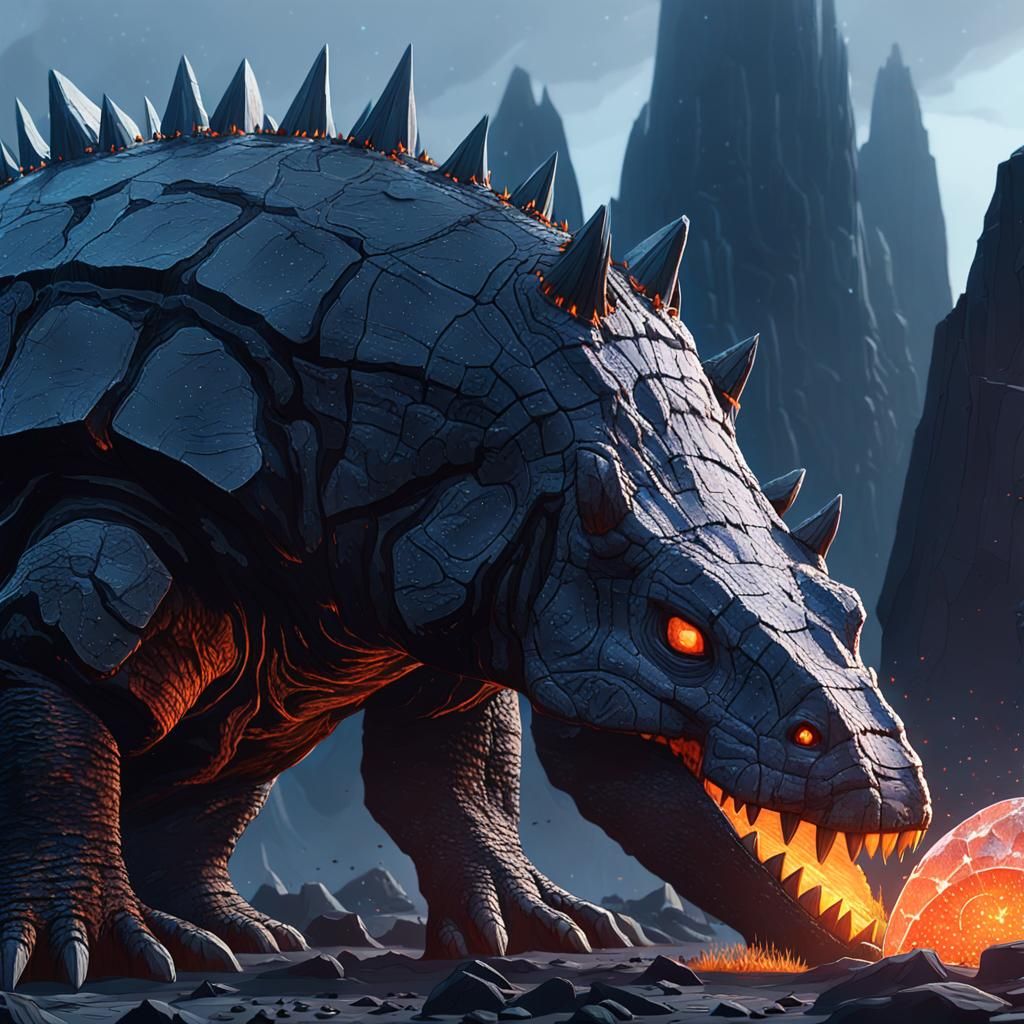 Molten Crystal Mega Venascorch-X in Fantasy Style