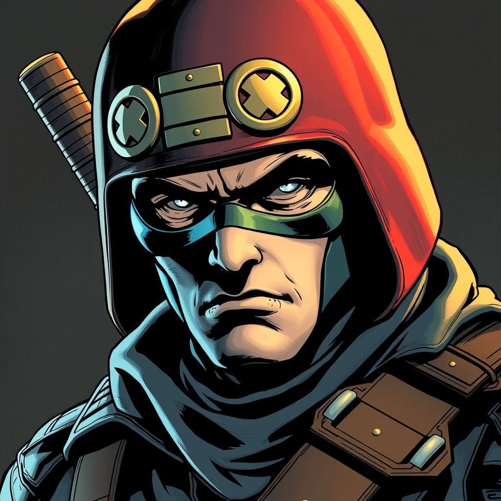 Bucky Barnes in WWII Comic Book Art