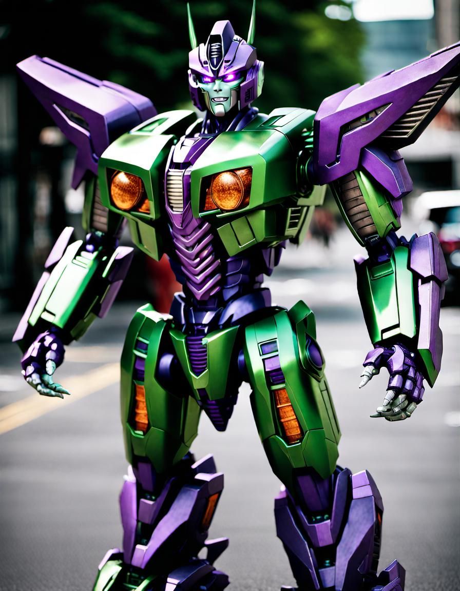 Cell Decepticon Fusion: Photorealistic CGI Action