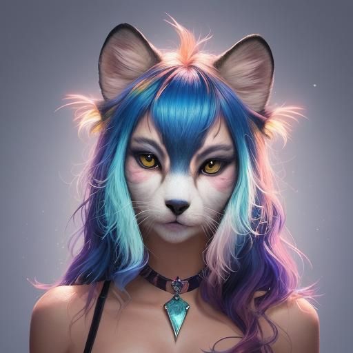 Animal Awards Show in Hyperrealistic Splash Art