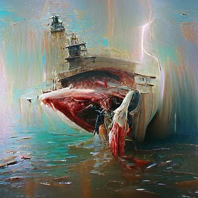Emotional Trauma: Oil Painting by Gurney
