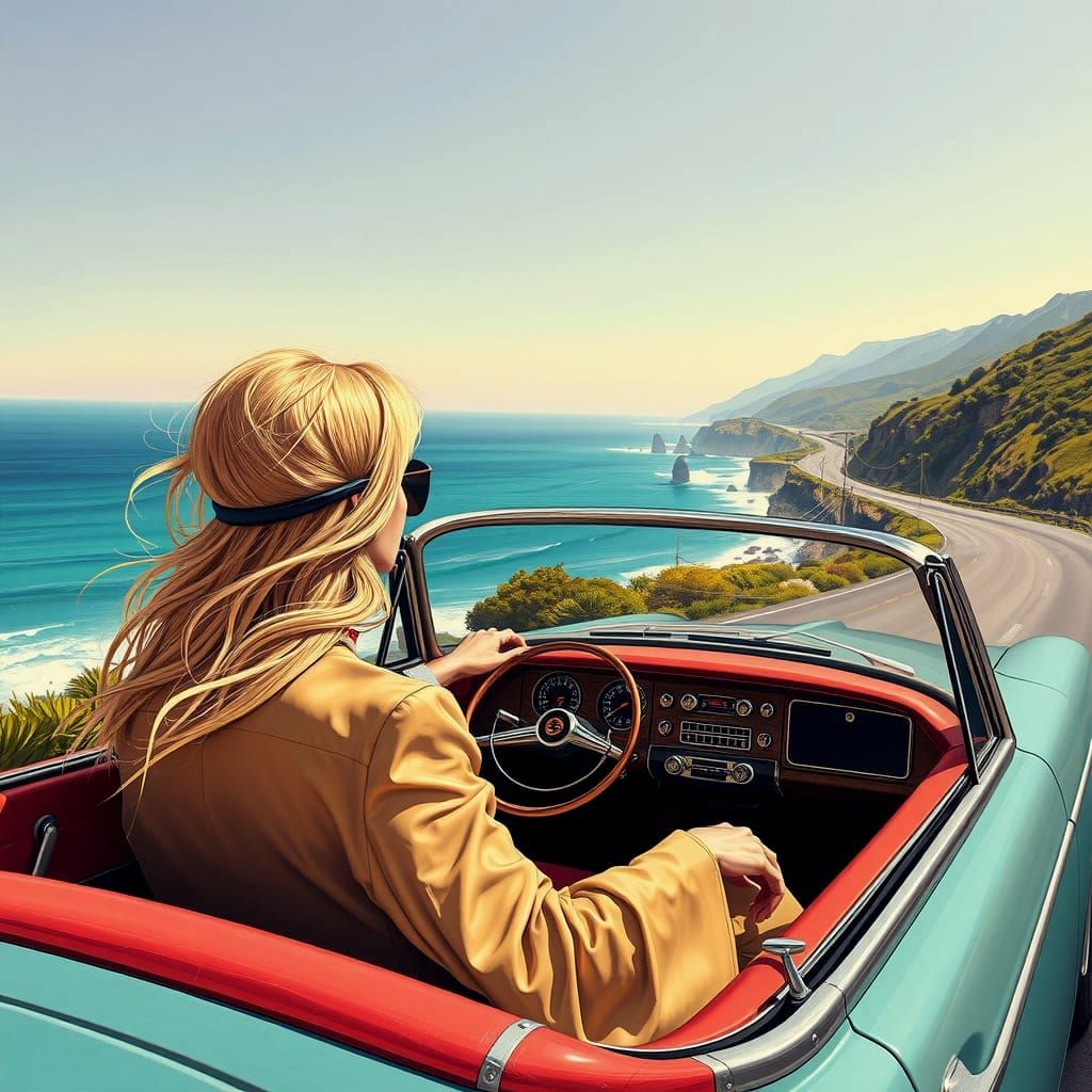 Retrofuturistic California Dreaming